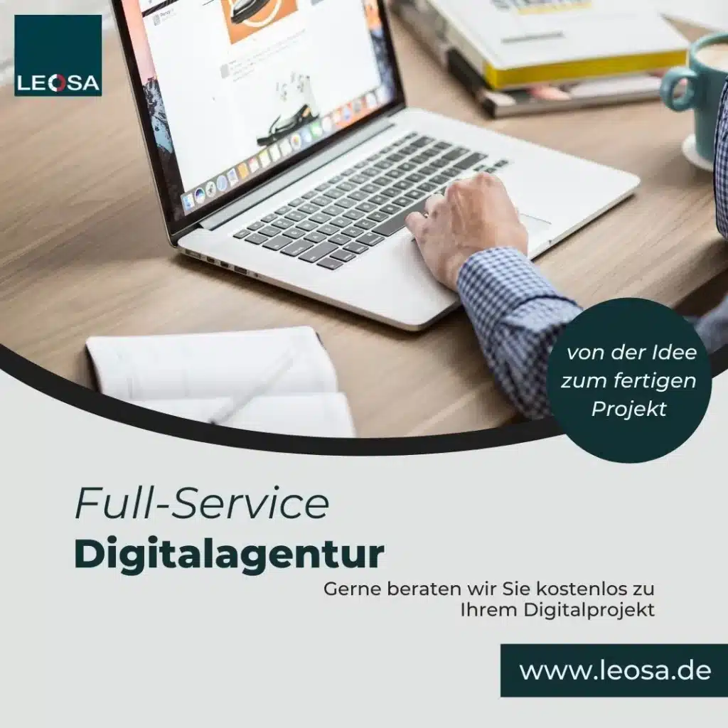 Homepage erstellen lassen - LEOSA Webdesign